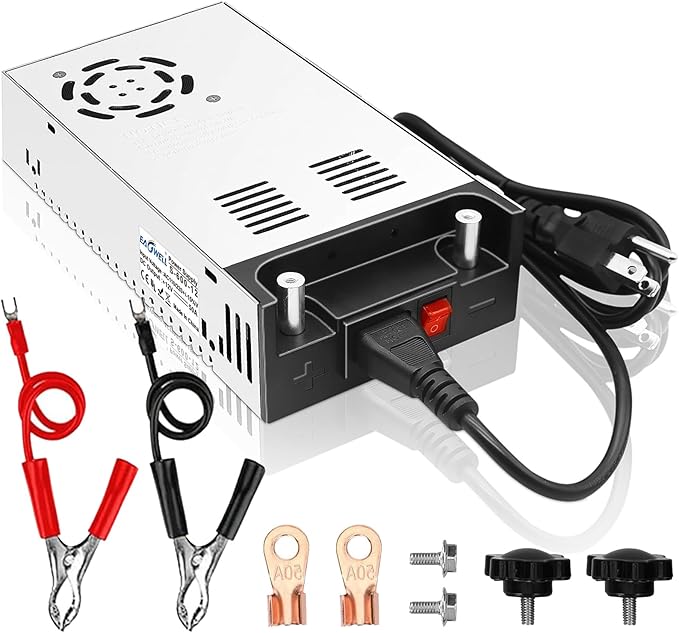 New Version 110V AC to 12V DC Converter 600W 50A